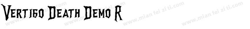 Vertigo Death Demo R字体转换